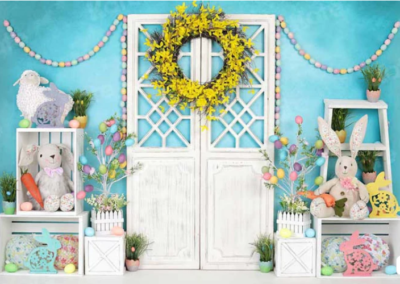 easter backdrop 6'x8'